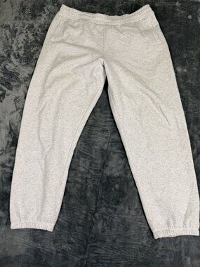 Calvin Klein Performance Gray Jogger Sweatpants XL Cotton Blend Mens